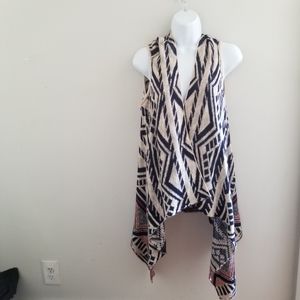 Waterfall Cardigan Vest